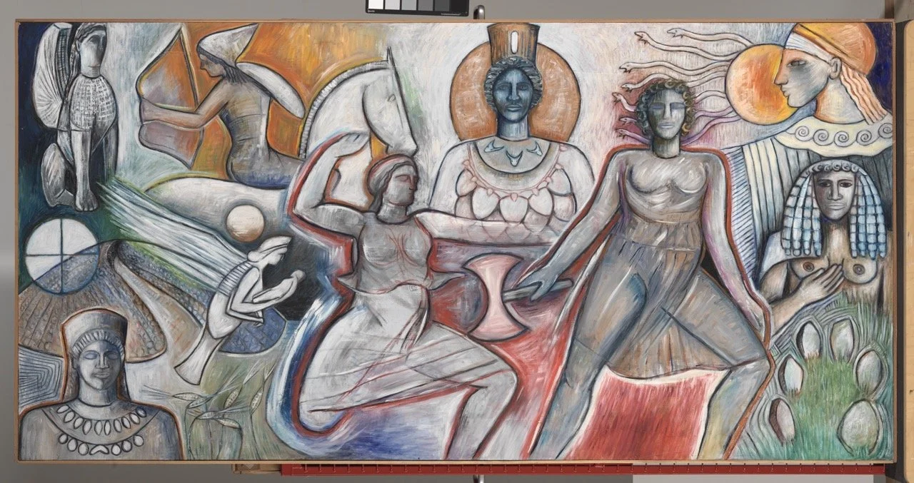 The Great Cosmic Mother”, an exhibition by Monica Sjöö at Modern